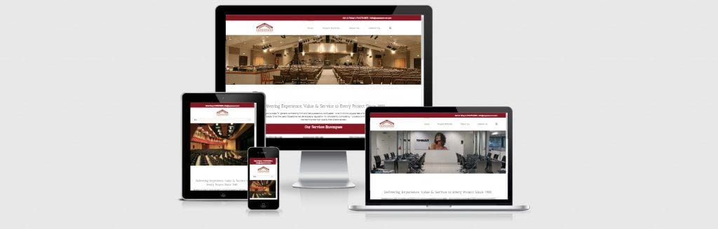 Copestone General Contractors | Client of Third Angle Marketing Website screenshot of Copestone General Contractors