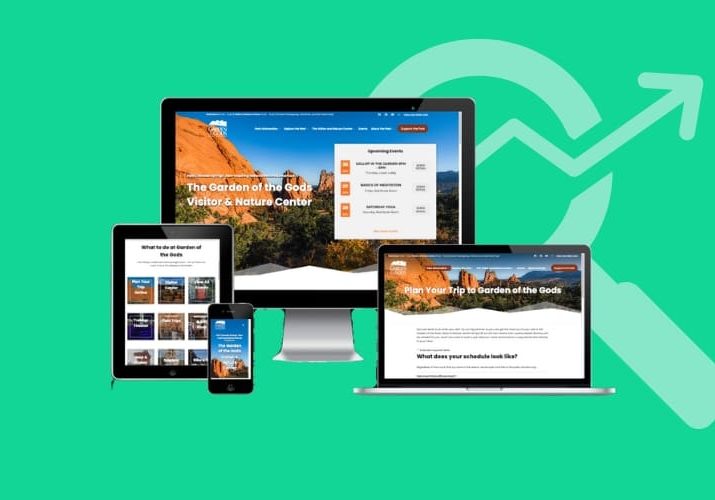 The Garden of the Gods Website Case Study